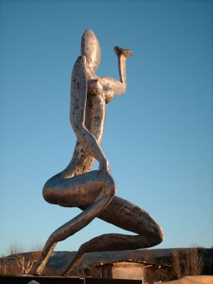 Iron sculpture
